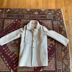 Jcrew girls gray winter coat